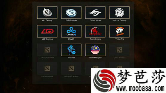 dota2TI5邀请队伍